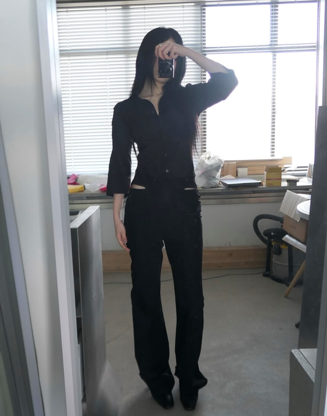 dad a01-SH 블랙셔츠 상품이미지2