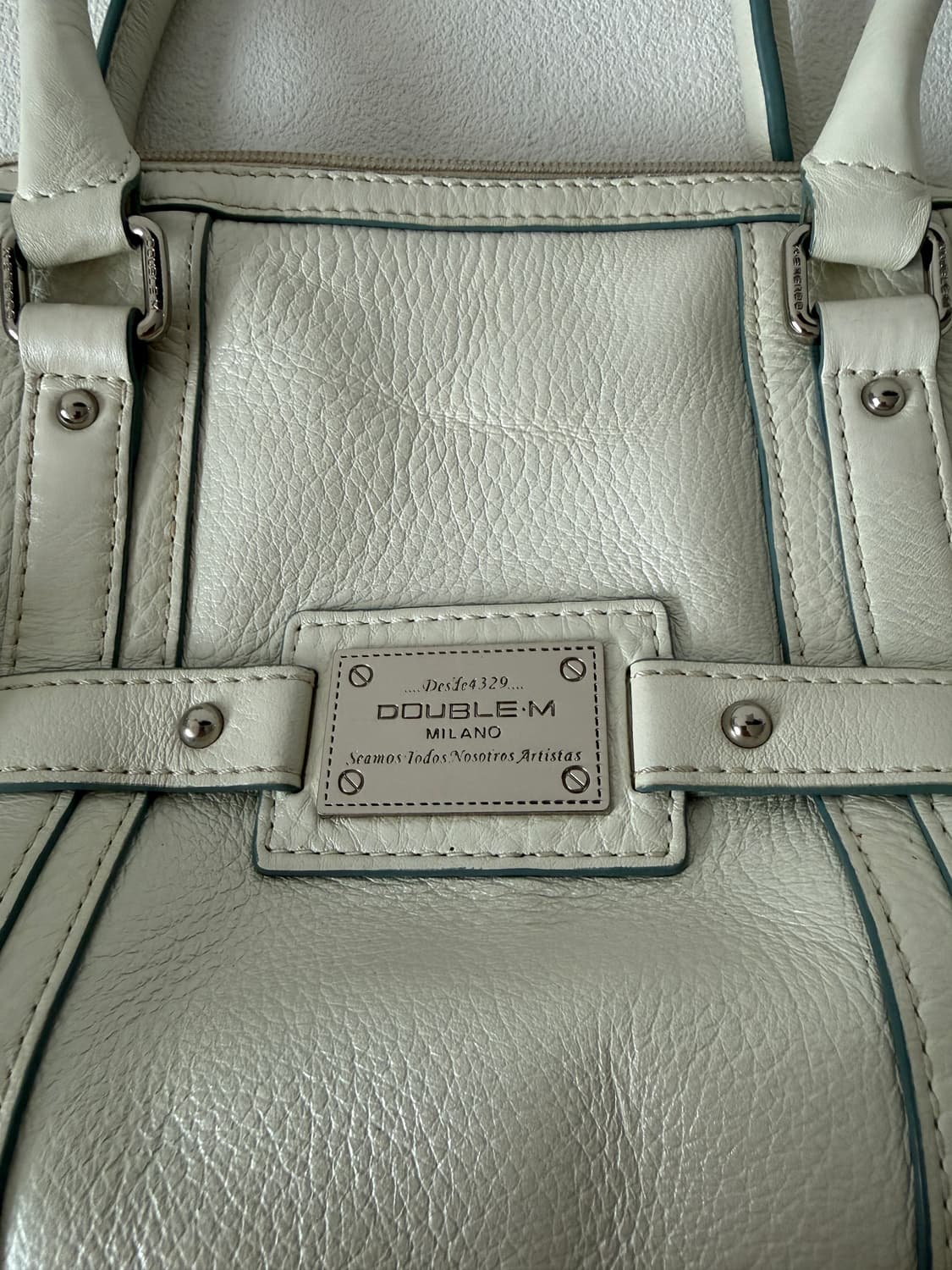 Pre owned 레더 토트백 상품이미지3