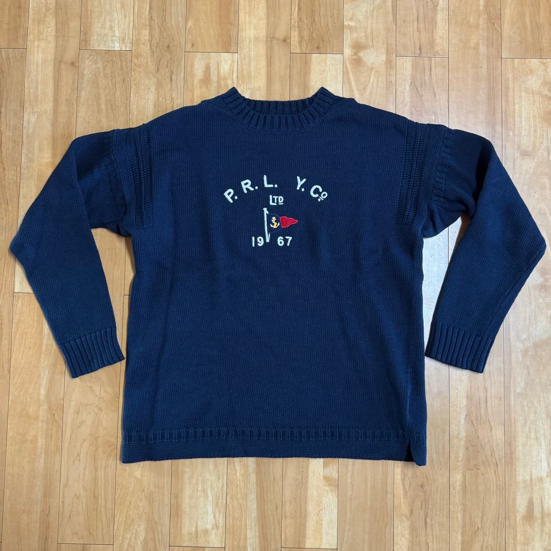 폴로 랄프로렌 남성 니트 네이비 L 상품이미지1