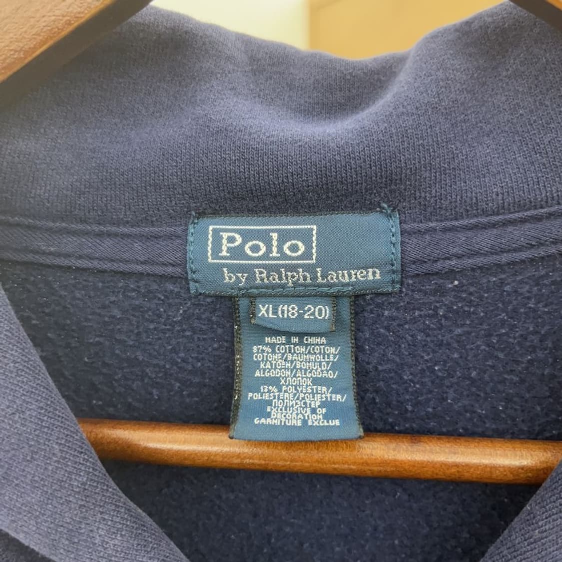 폴로 랄프로렌 레트로 하이틴 숄카라 가디건 L C09315 상품이미지5