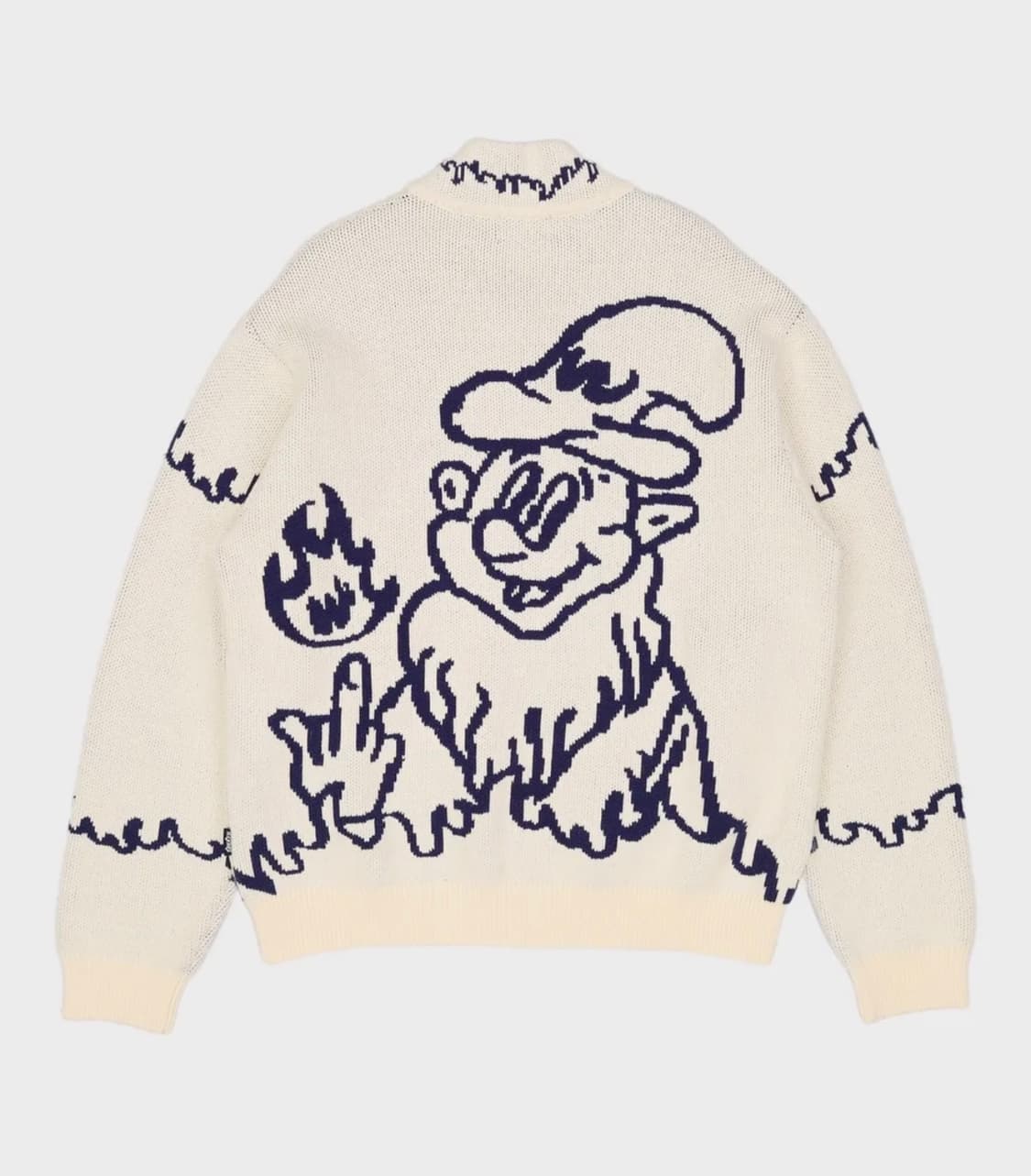 위캔더스 니트 집업 L 상품이미지2