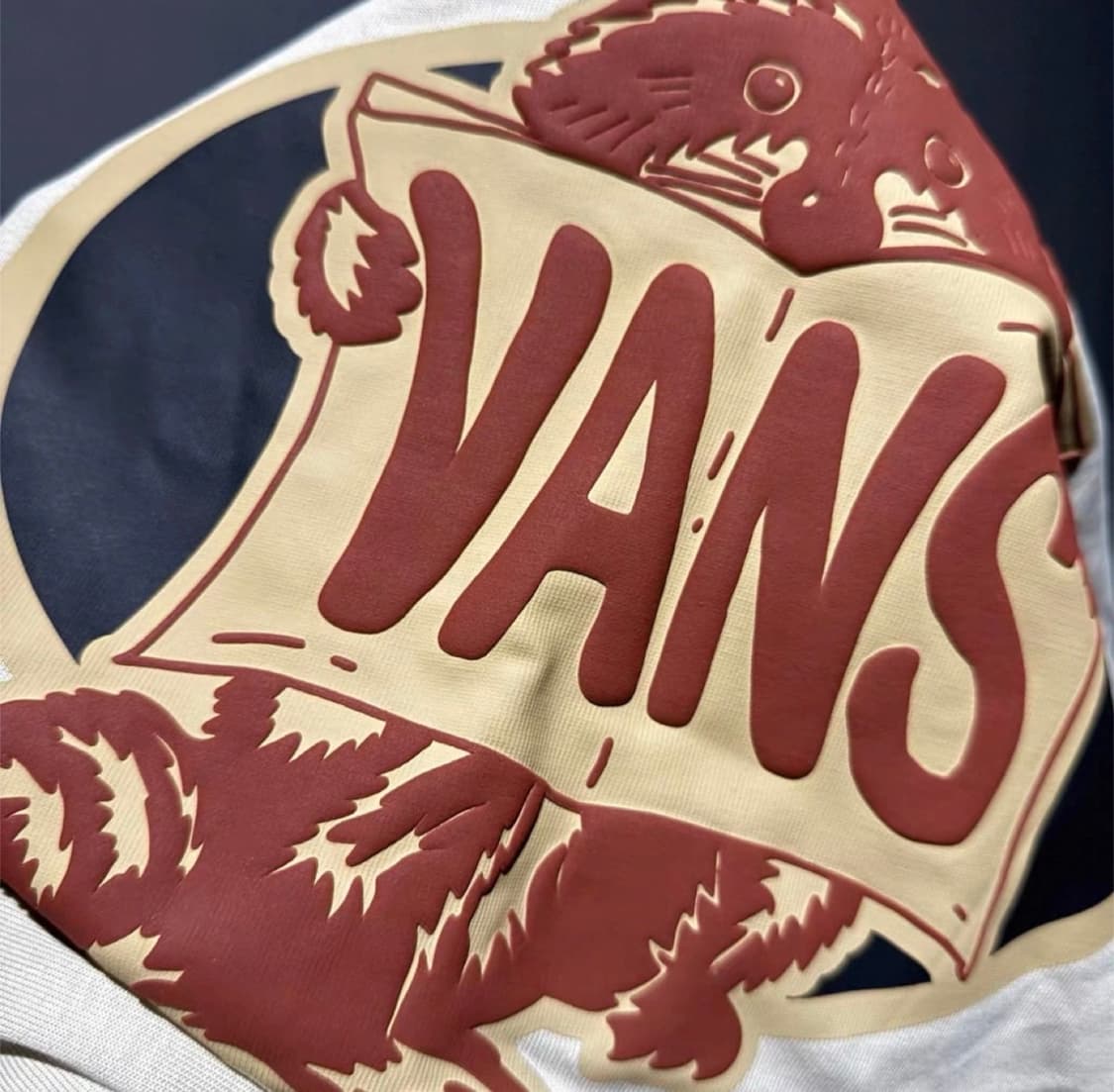 VANS 머치 피스 레콘 반팔 티셔츠 M 상품이미지3