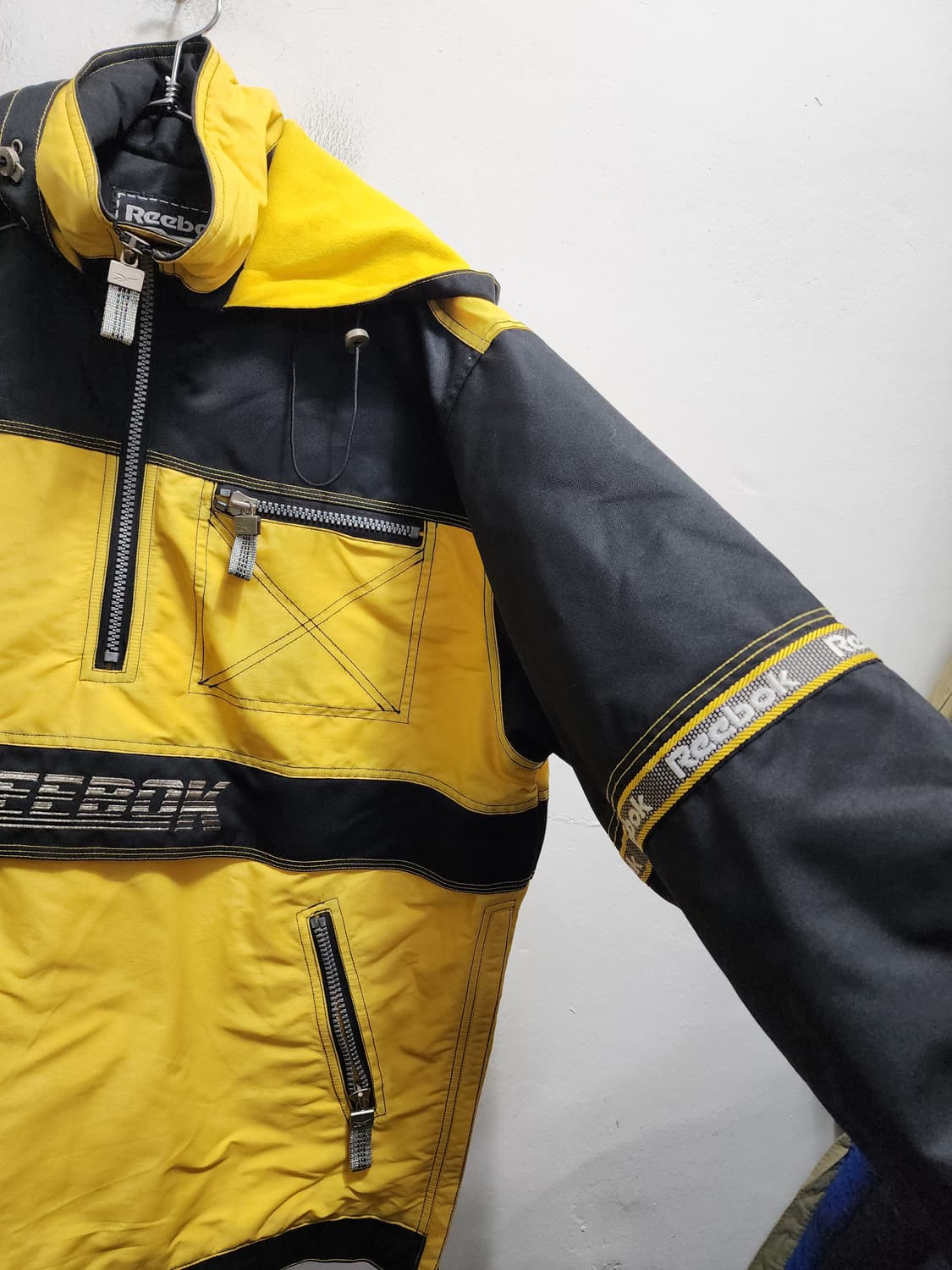 90s 리복 올드스쿨 아노락 자켓 상품이미지6