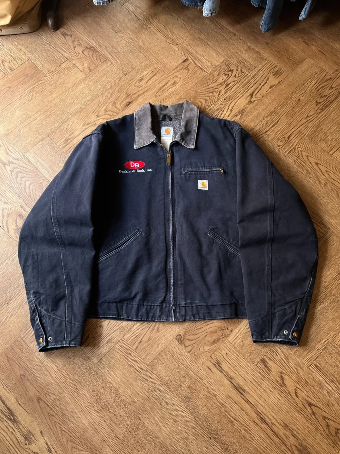 [XL]칼하트 J01 디트로이트 다크네이비 워크자켓 상품이미지1