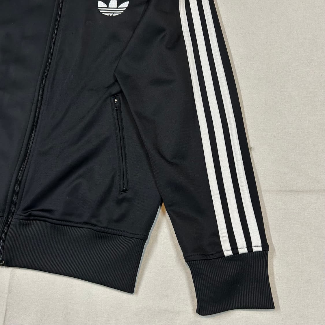 100) 아디다스 파이어버드 삼선 져지 트랙탑 집업 블랙 A88 상품이미지5