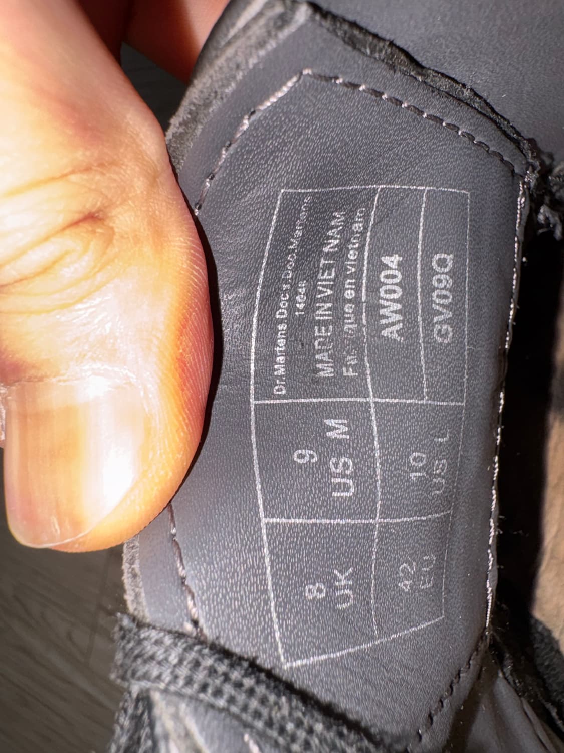 닥터마틴 3홀 스무스 블랙 270 상품이미지7