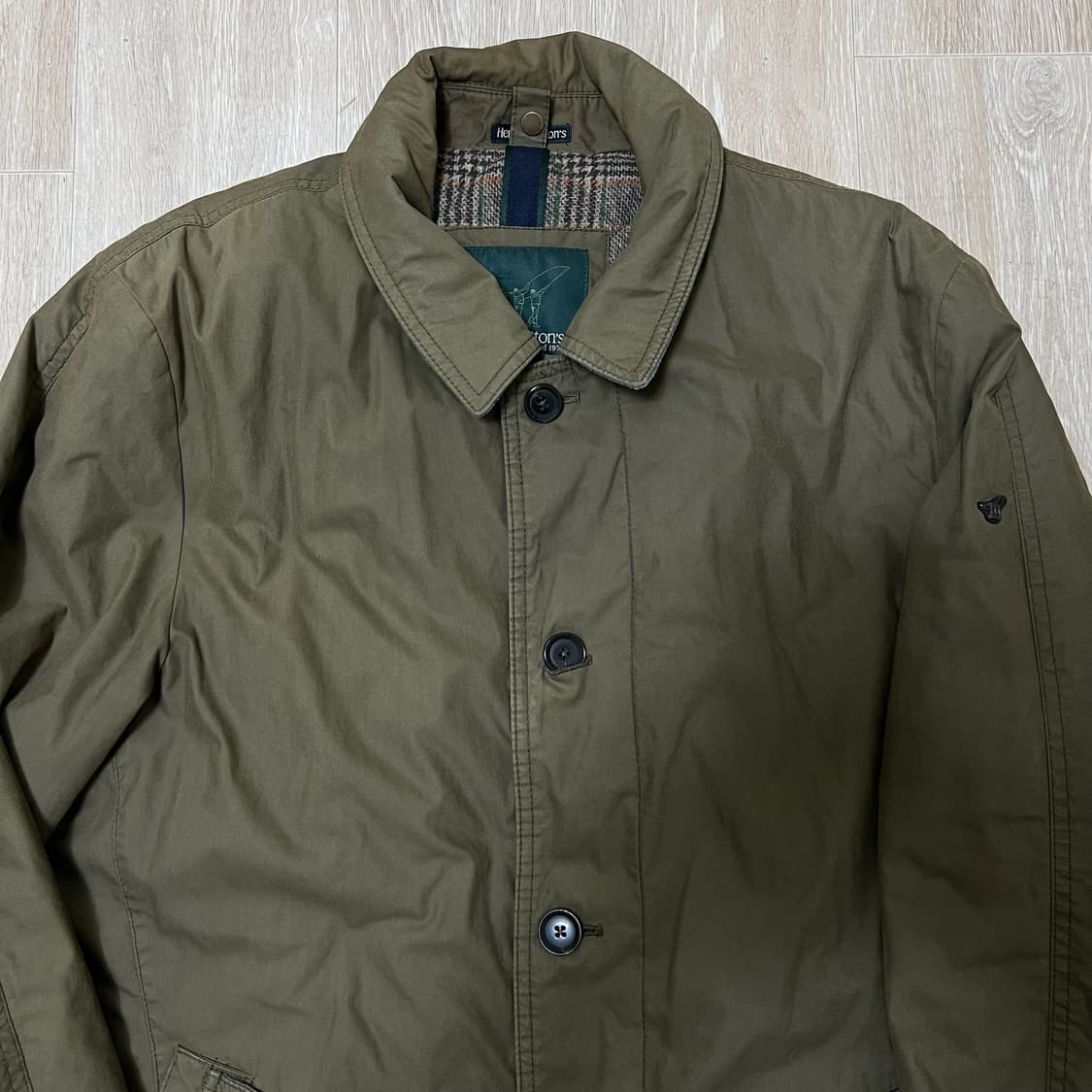 헨리코튼 남성 클래식 로고 안감 야상 맥코트 XL/105  상품이미지2