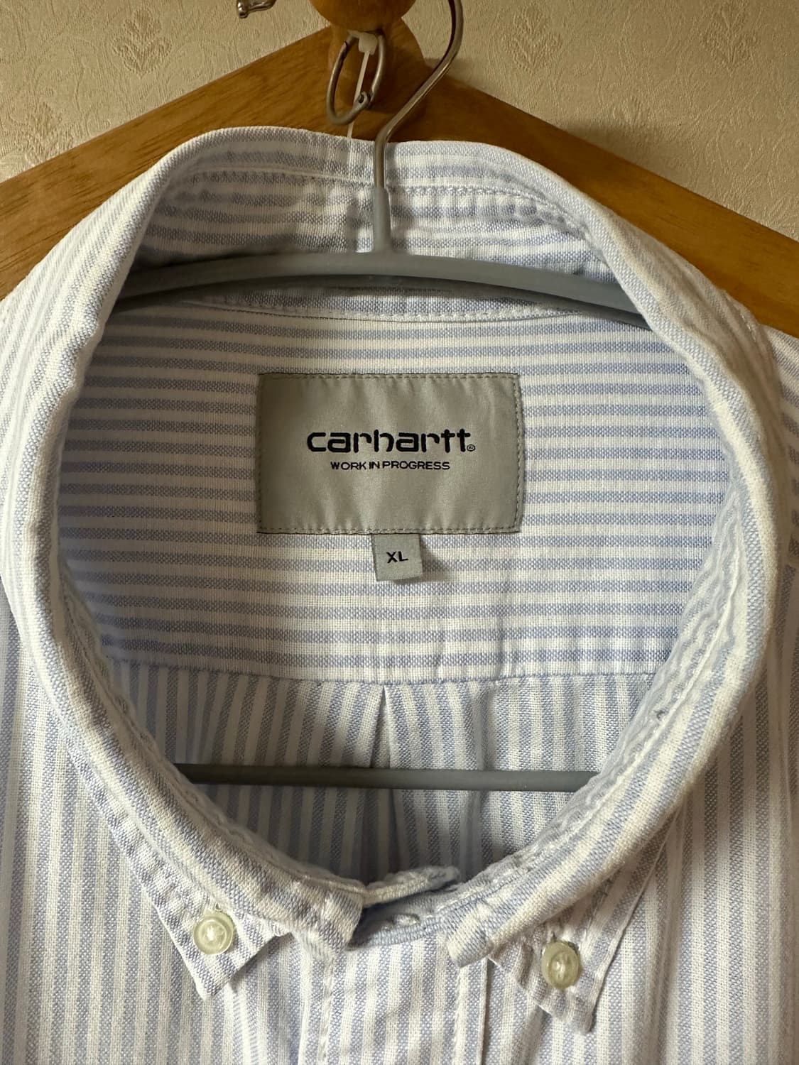 칼하트 WIP 데니스 스트라이프 셔츠 XL 상품이미지2
