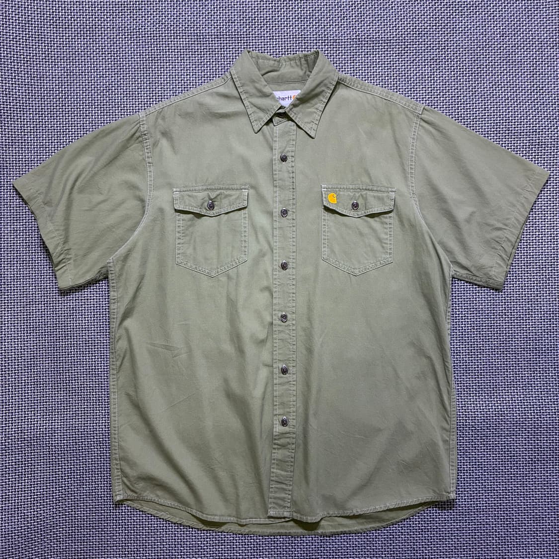 빈티지 Carhartt 반팔 워크 셔츠(kold_8514) 상품이미지1