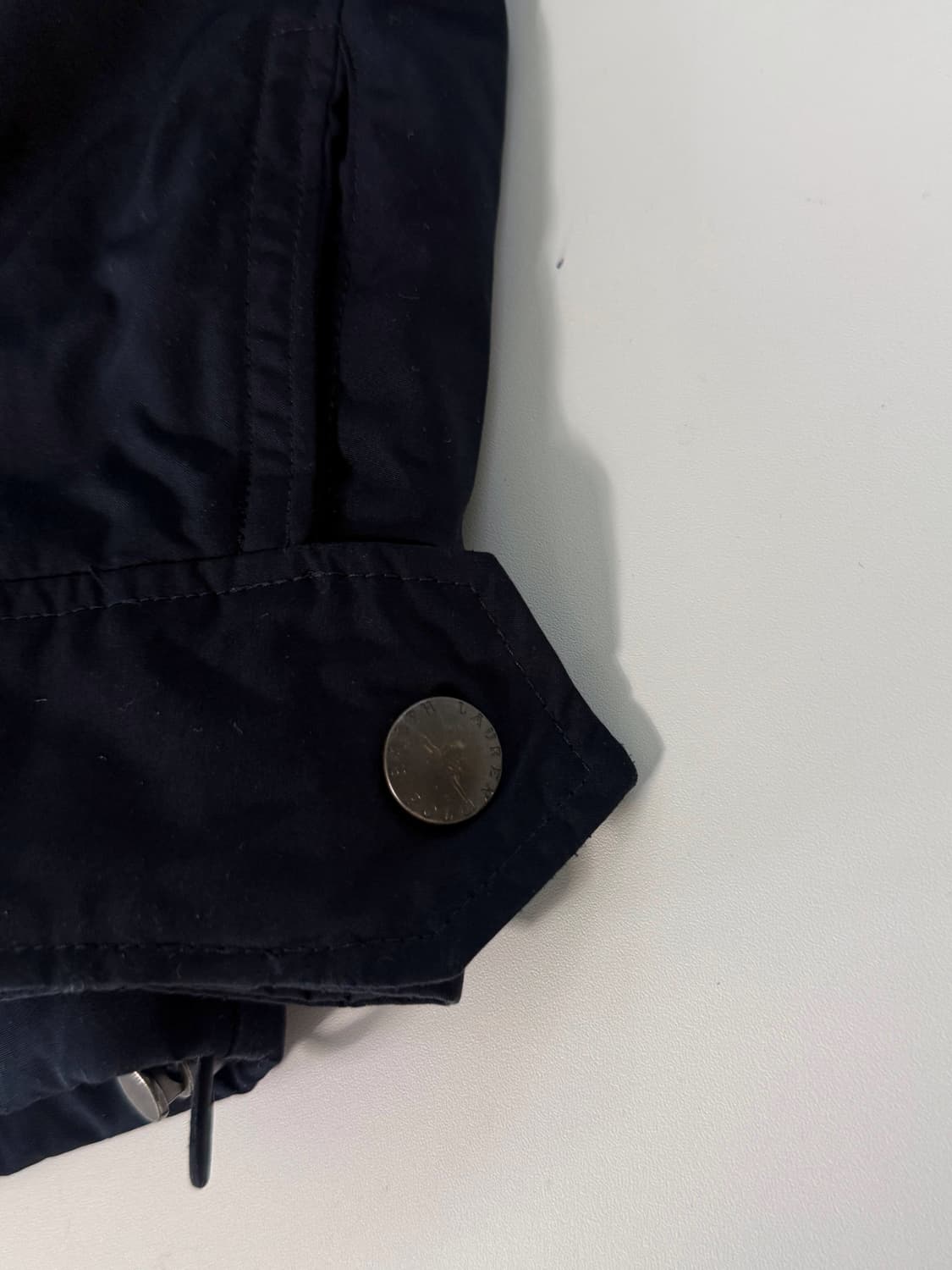 폴로 랄프로렌 신형 루즈핏 딥네이비 폴리쉘 봄버 블루종 점퍼 상품이미지4