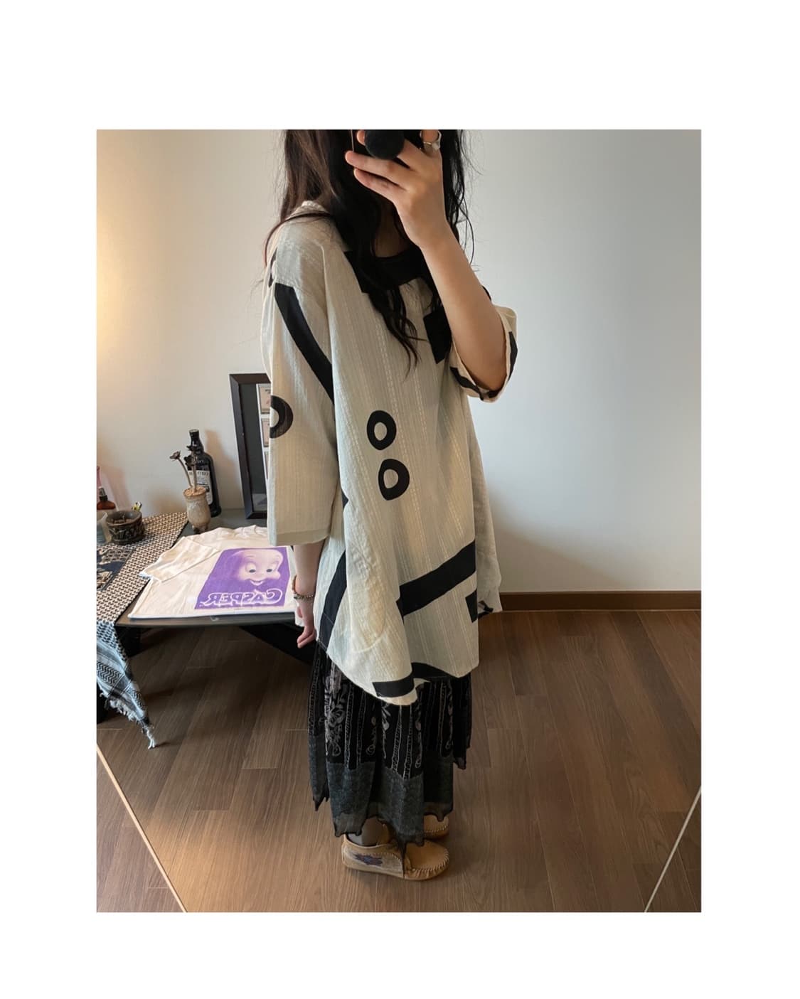 patterned one-piece 상품이미지10