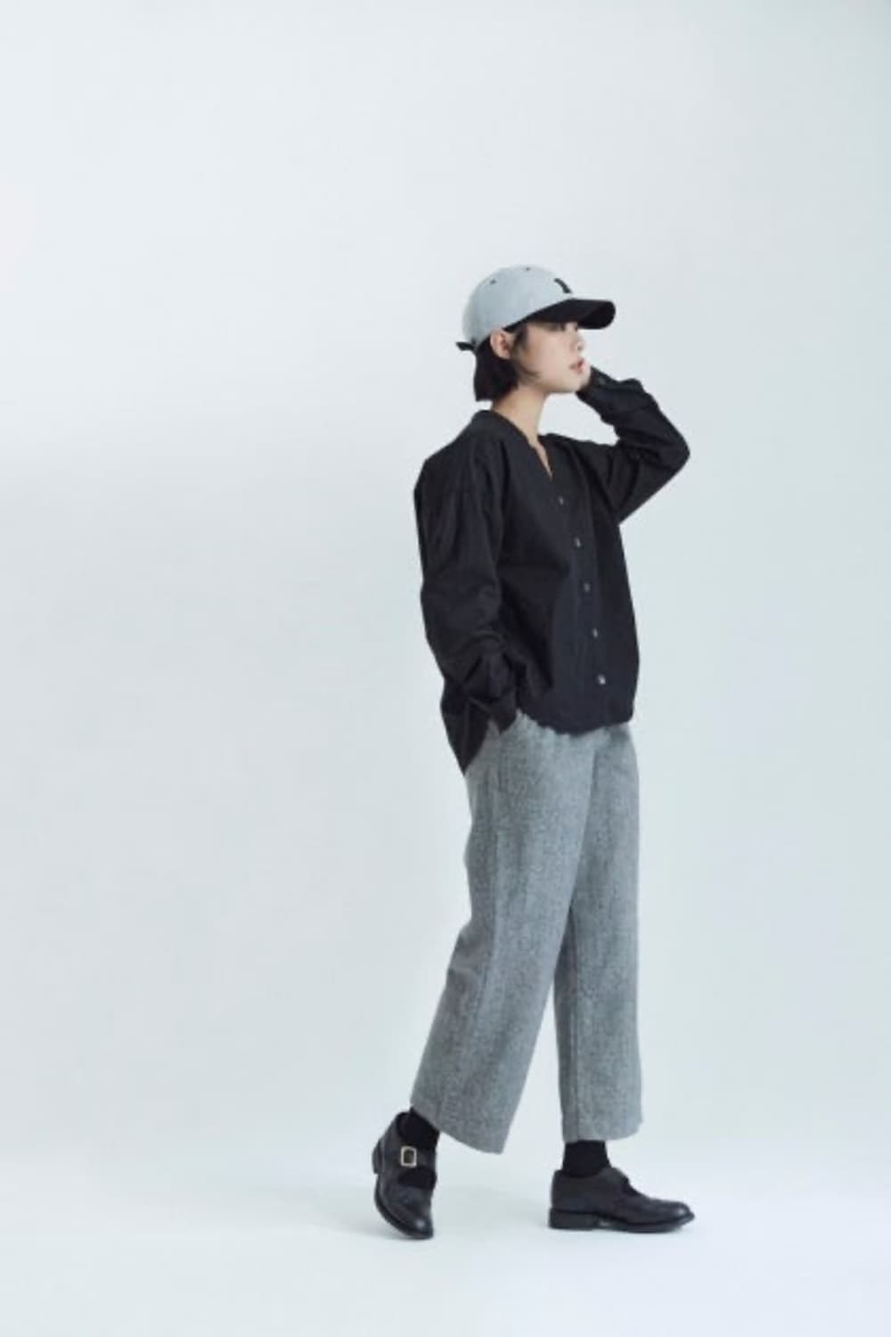 HGS 女 가디건 셔츠, 1size 상품이미지3