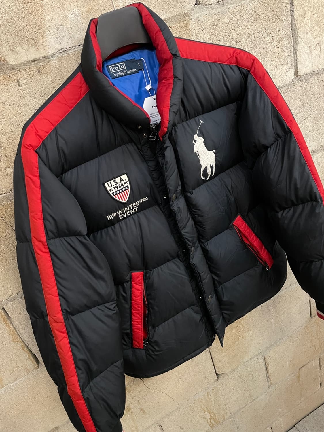 폴로 랄프로렌 빅 포니 USA 로고 패딩 상품이미지3