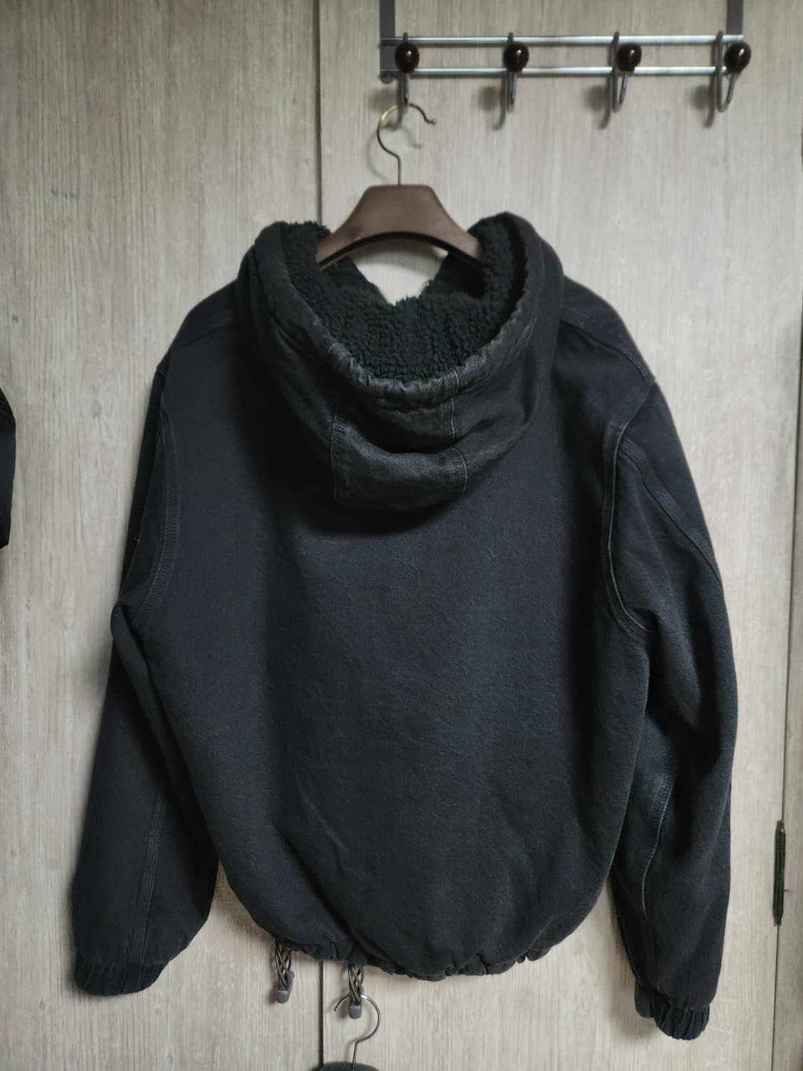 [L] 자라 데님 크롭 후드집업 상품이미지3