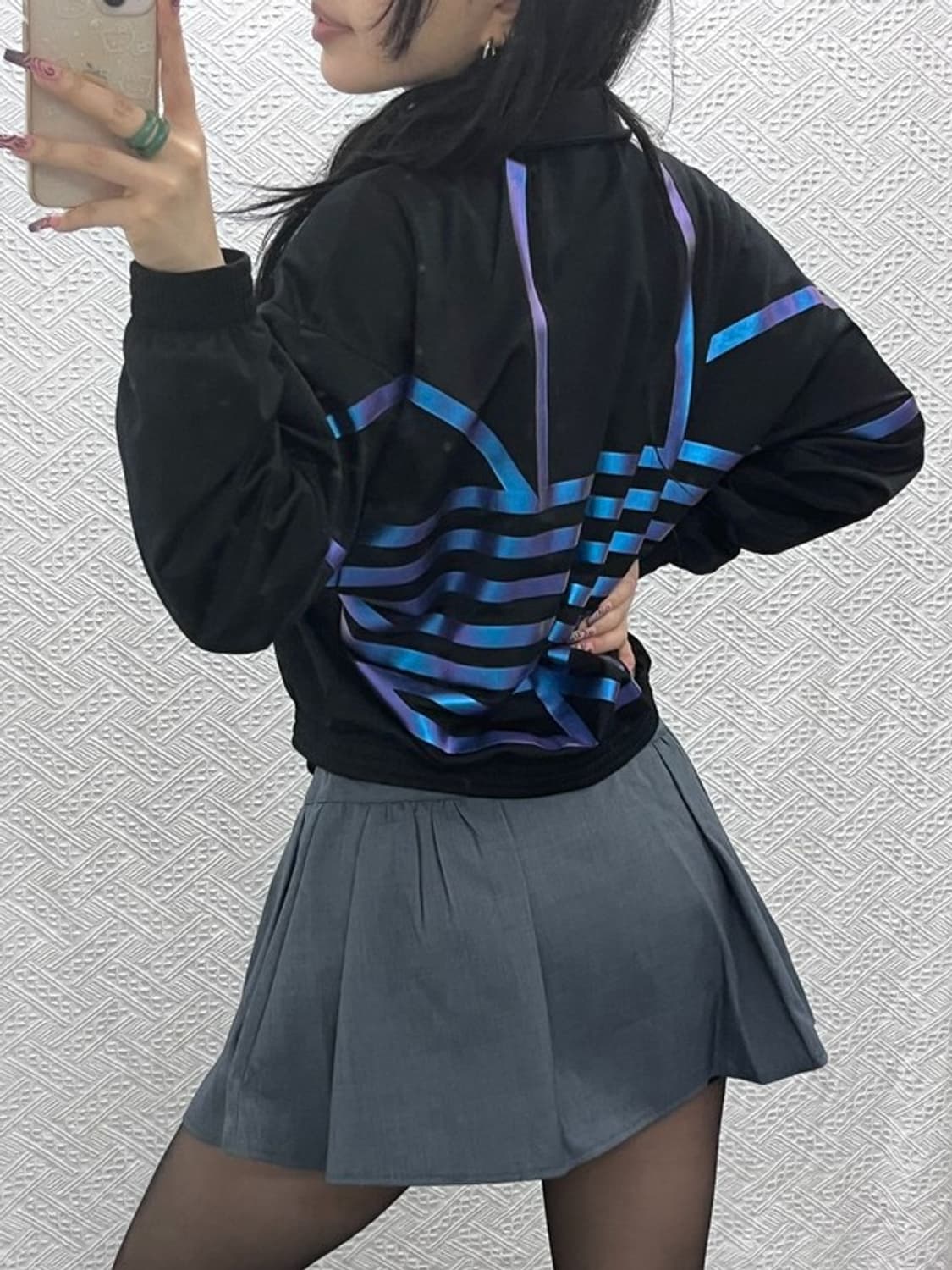 아디다스 파이어버드 제노 키치 빅 트레포일 져지 집업 L C11715 상품이미지1