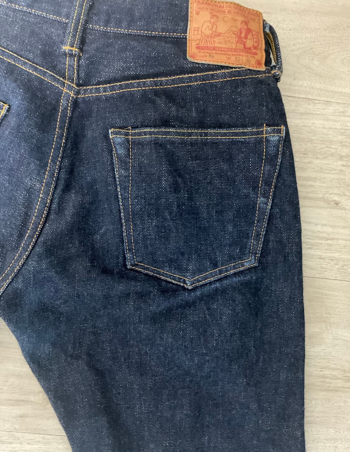 사무라이진 S5000VX 21oz 데님 팬츠 상품이미지3