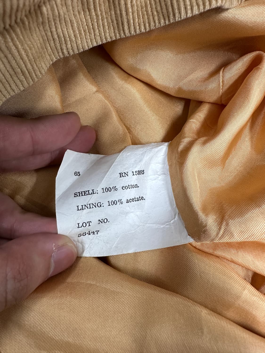 SEARS 시어스 빈티지 코듀로이 카코트 상품이미지4
