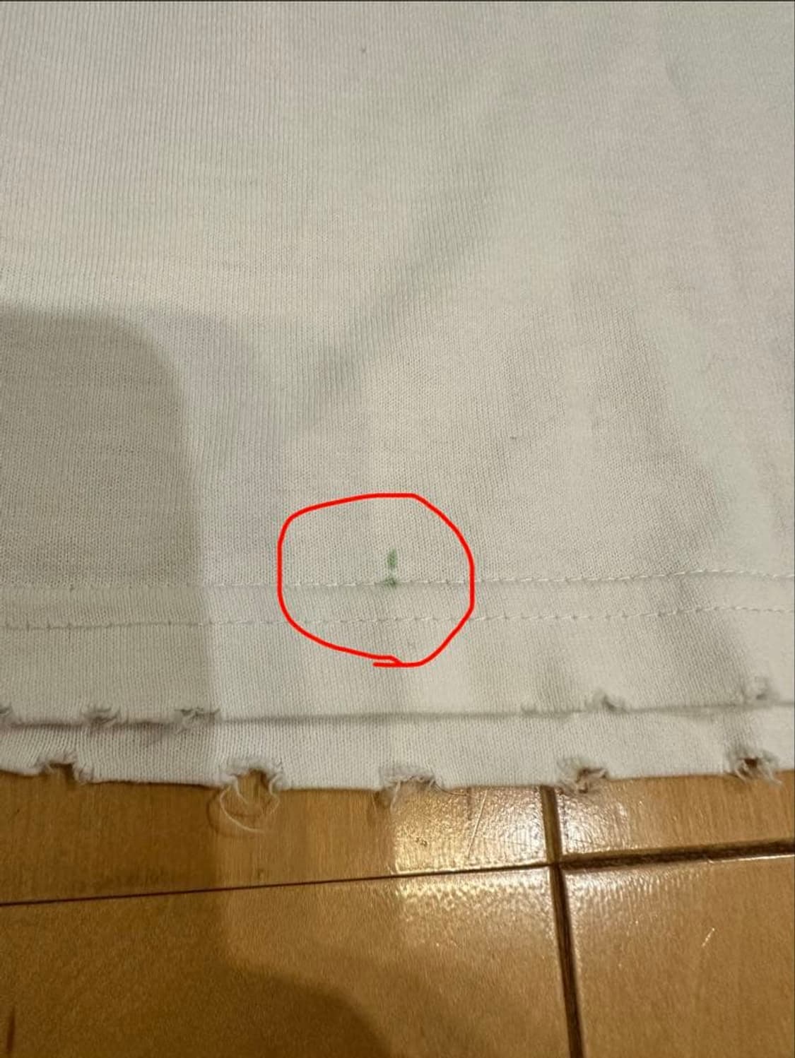 넘버나인 아카이브 레이어드 십자가 목걸이 반팔 티셔츠 화이트 상품이미지5