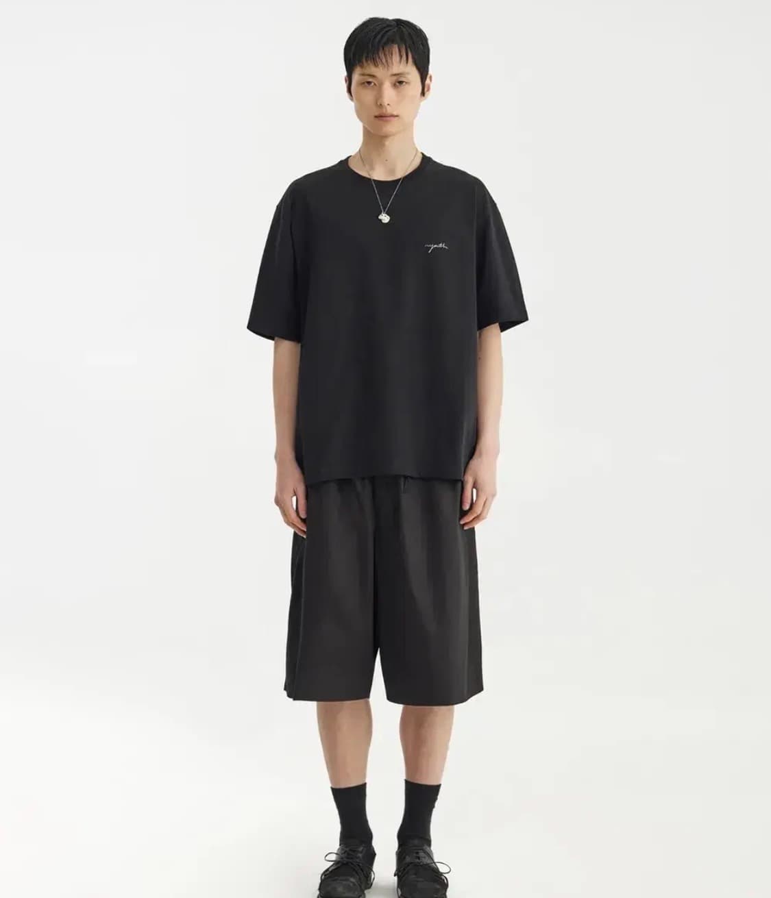 유스 hs 로고 티셔츠 반팔 L 상품이미지2