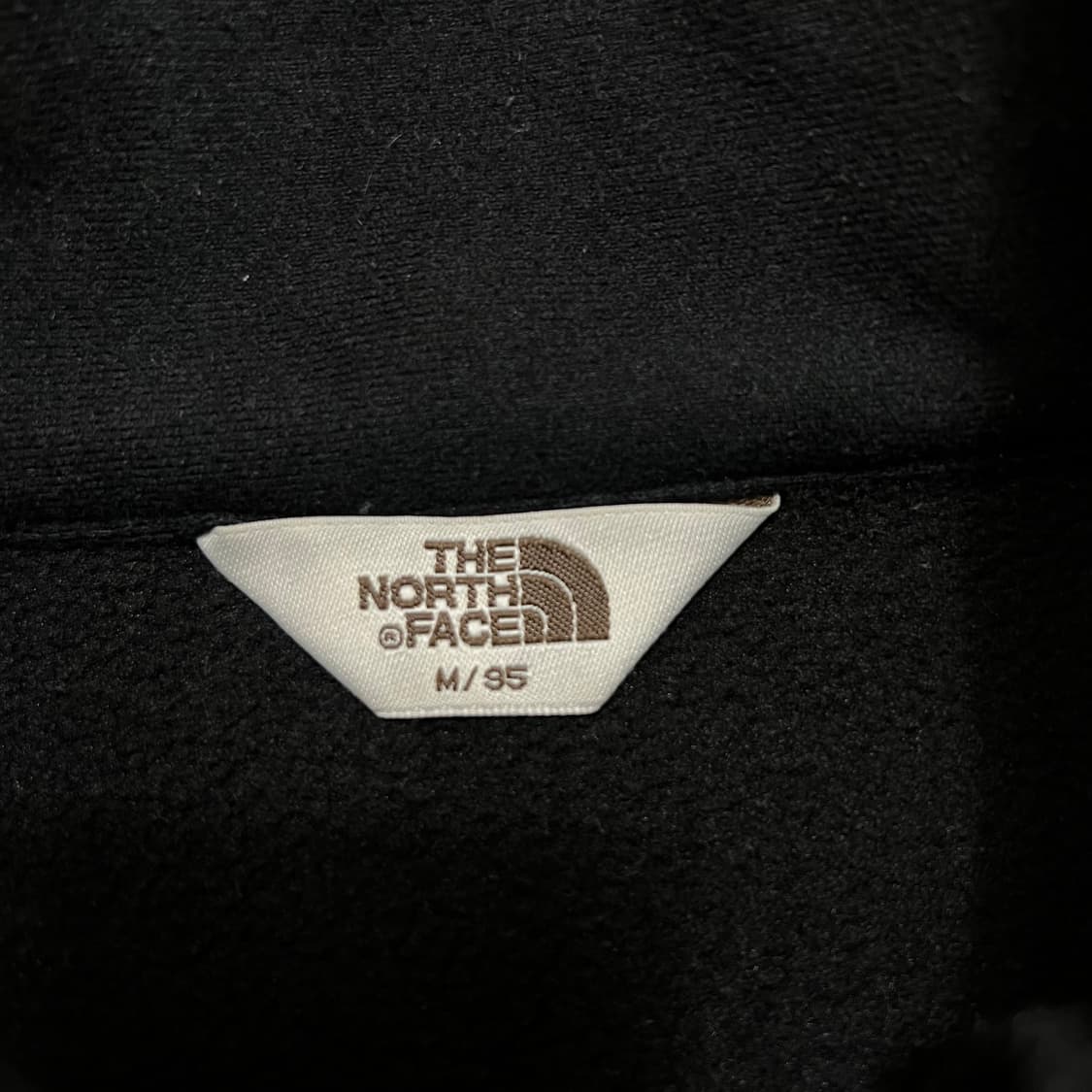 노스페이스 화이트라벨 기모 져지 트랙탑 자켓 [블랙] M/95 상품이미지5