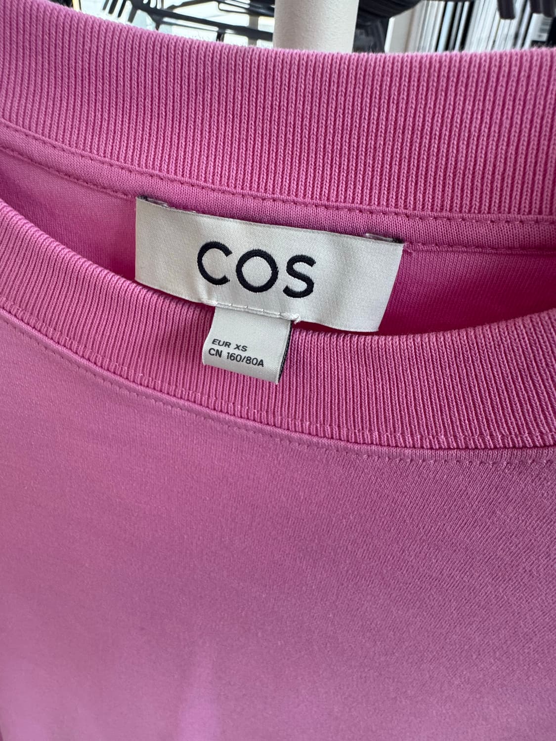 Cos 핑크 티셔츠 XS 상품이미지2