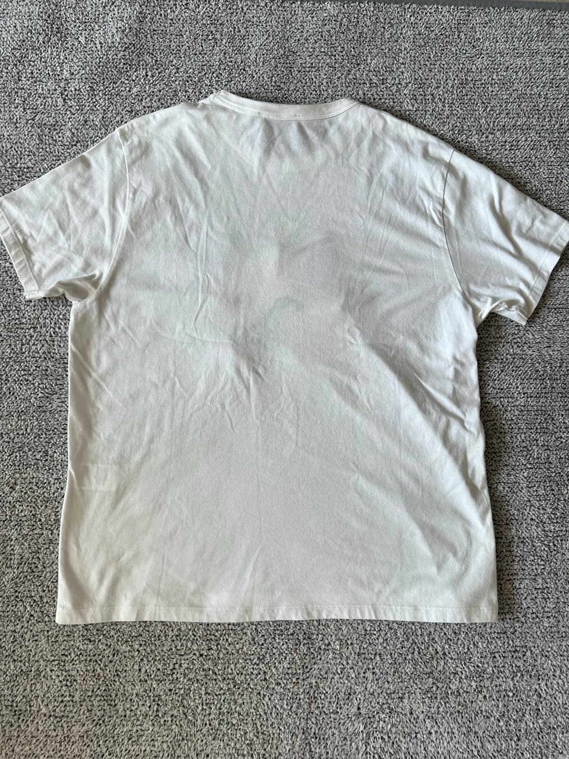 메종 키츠네 빅 파스텔 폭스 헤드 자수 티셔츠 상품이미지8