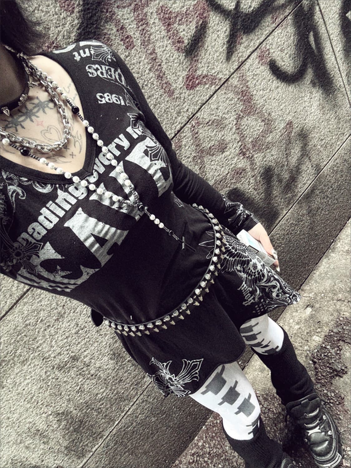 글리츠 큐빅 롱슬리브 상품이미지3