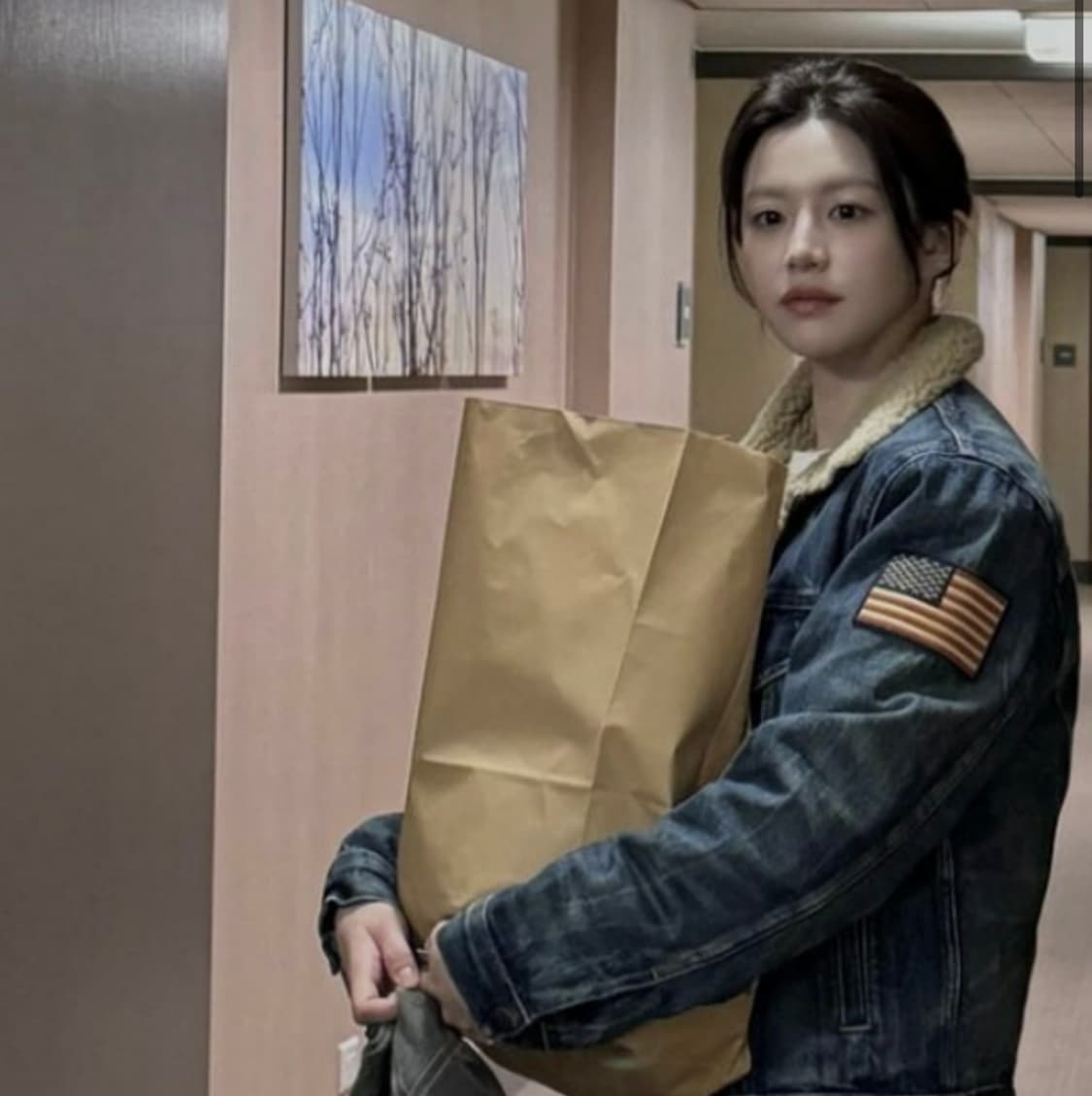 [L] 폴로 랄프로렌 고윤정 트러커 자켓 상품이미지2