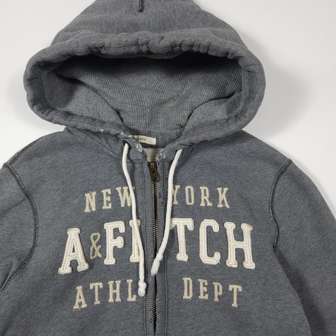 아베크롬비 그레이 후드집업  상품이미지2