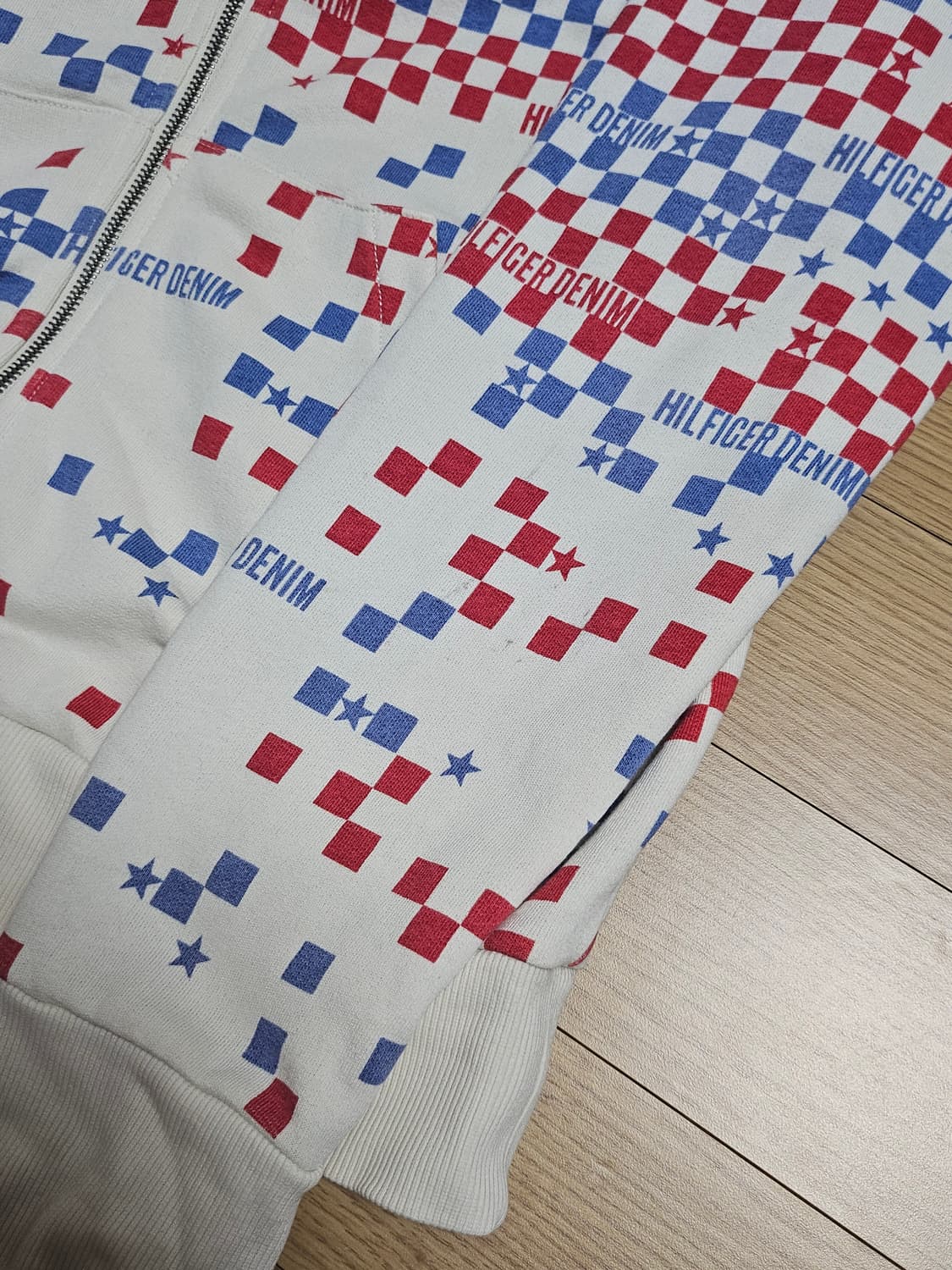 히스테릭글래머st 타미힐피거 후드집업 L 상품이미지5