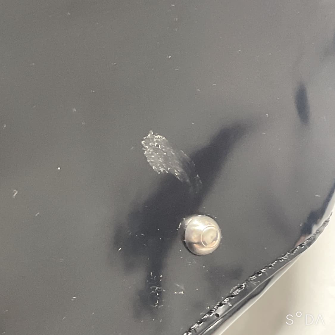 TOD'S 토즈 블랙 페이던트 가방 상품이미지5