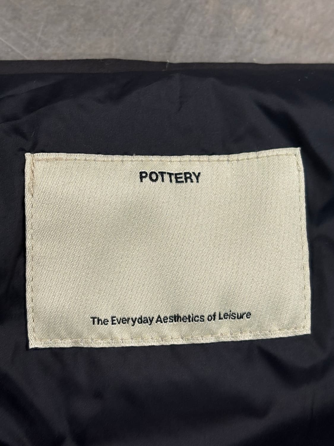 포터리 neat vest 패딩 조끼 상품이미지5