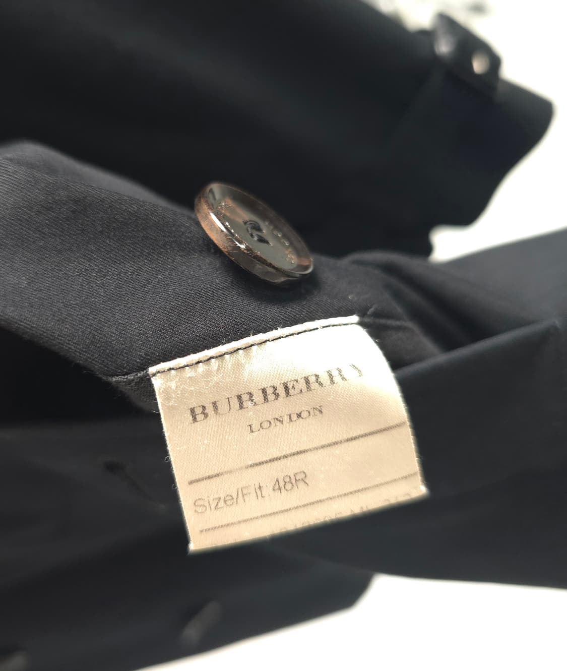 버버리 정품 PRORSUM 영국생산 블랙 트렌치코트 클래식 아카이브 10 상품이미지9