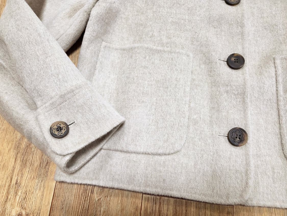 앳코너(at.corner) 핸드메이드 크롭 울자켓 프리사이즈 새상품 상품이미지8