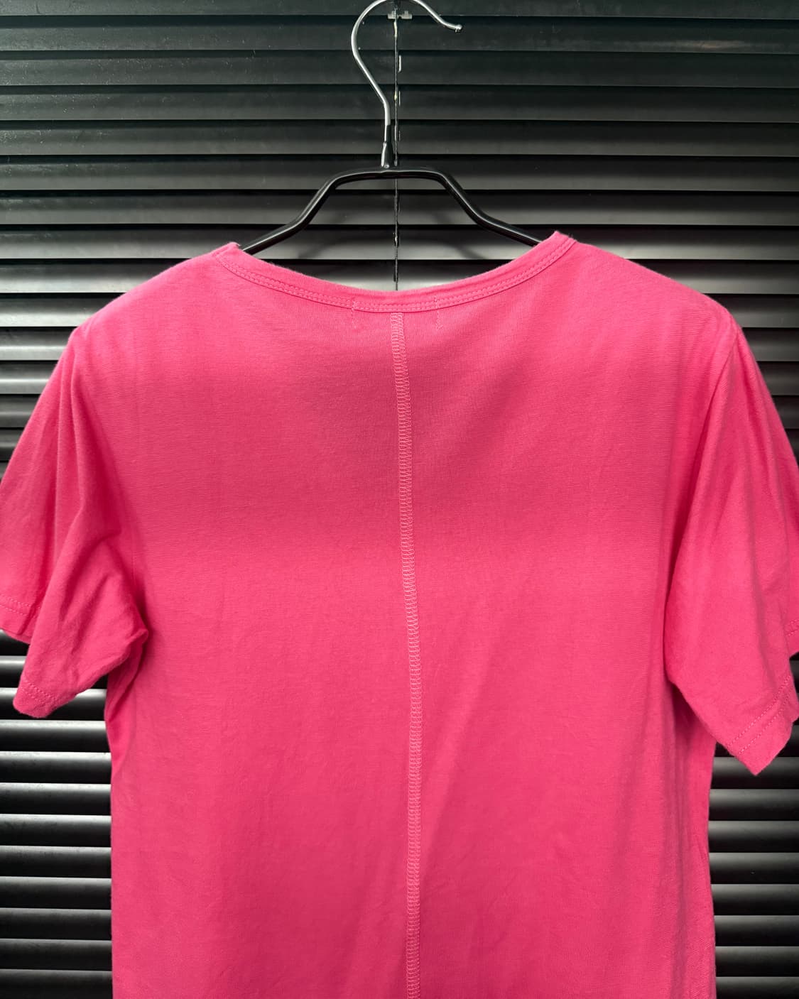 ADMIX 에드믹스 핑크 브이넥 v넥 반팔 프린팅 갸루 로리걸 고스 펑크 상품이미지5