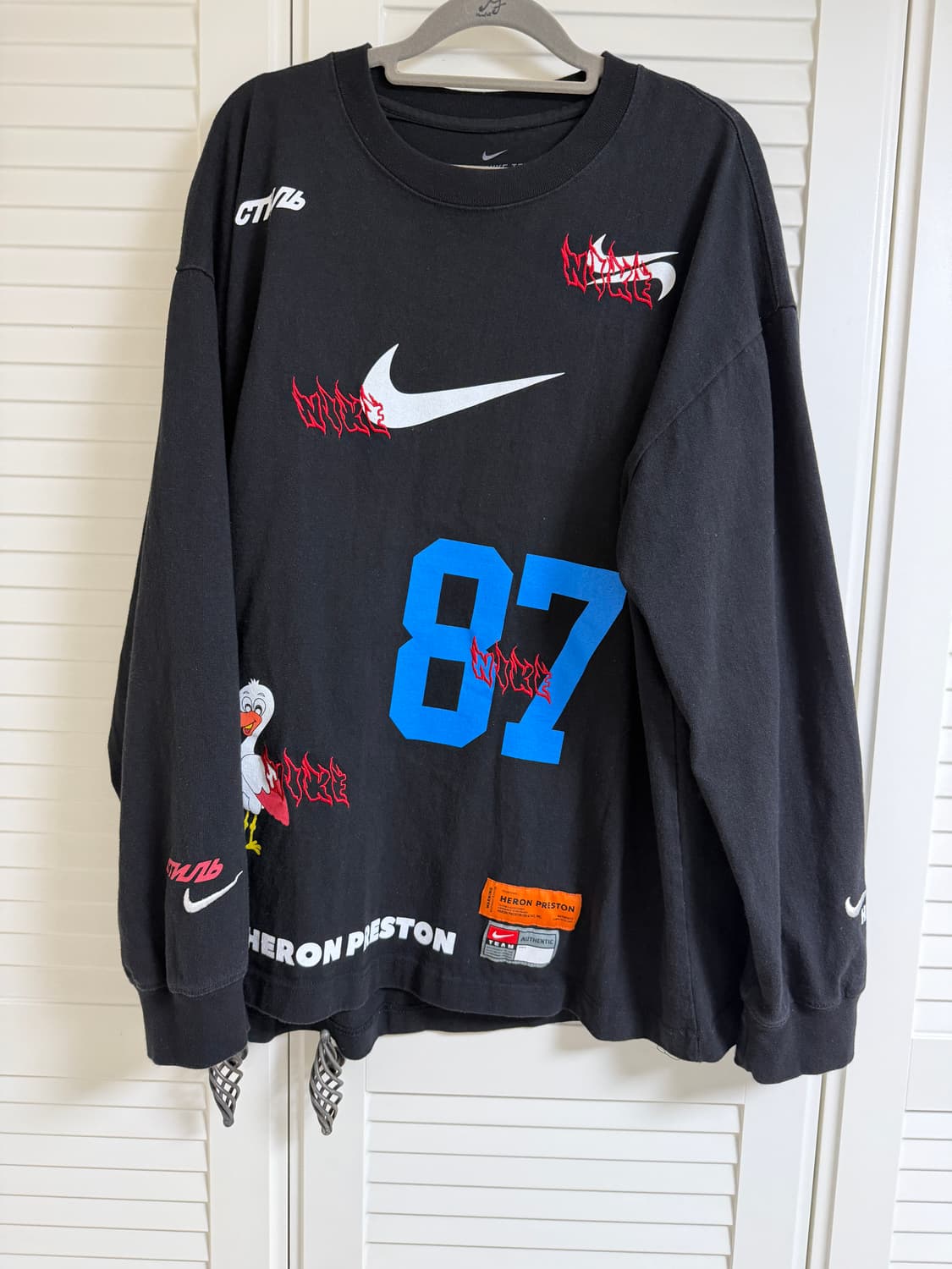 [L]나이키 x 헤론프레스톤 맨투맨 상품이미지1