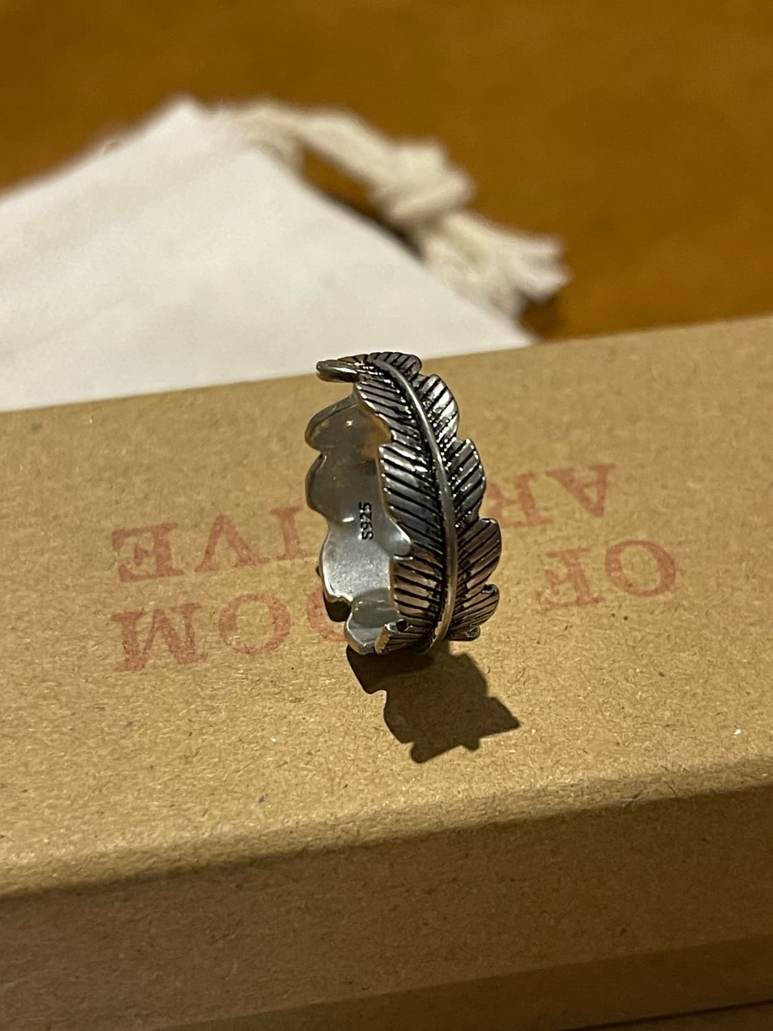FEATHER VINTAGE RING 상품이미지2