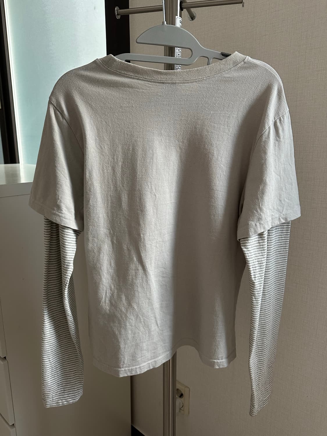 Ash Strawberry Layered LS-T [Grey] 상품이미지10