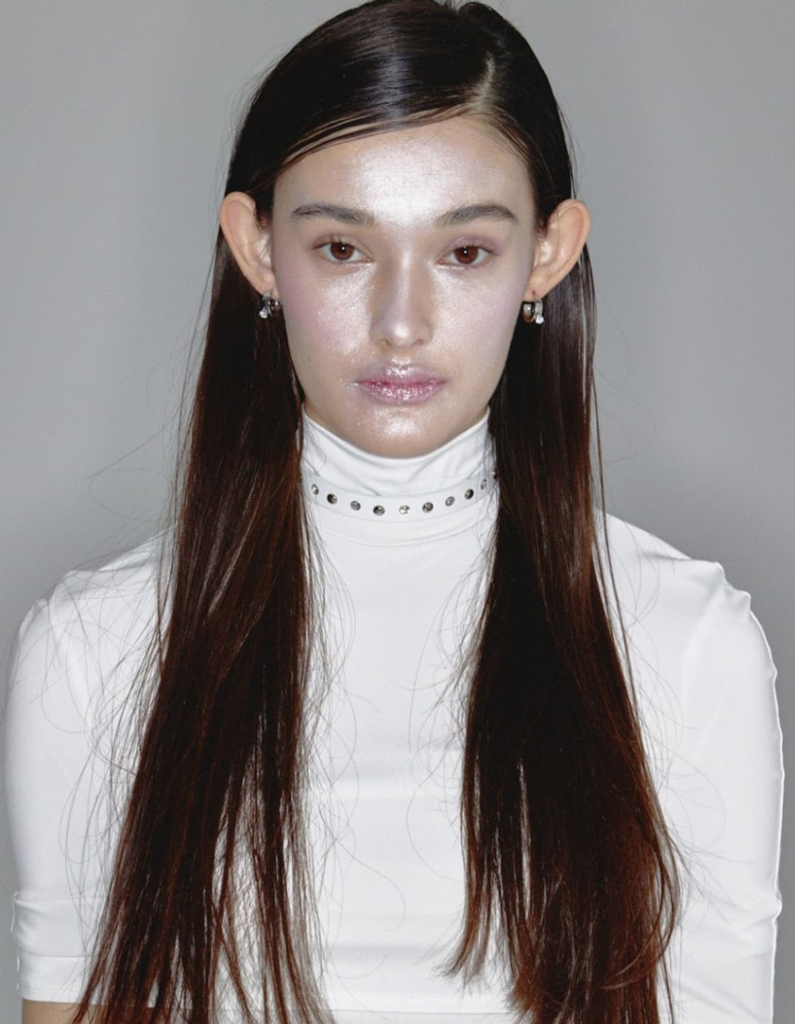 EVERYBIRTHDAY WHITE LEATHER CHOKER 상품이미지2