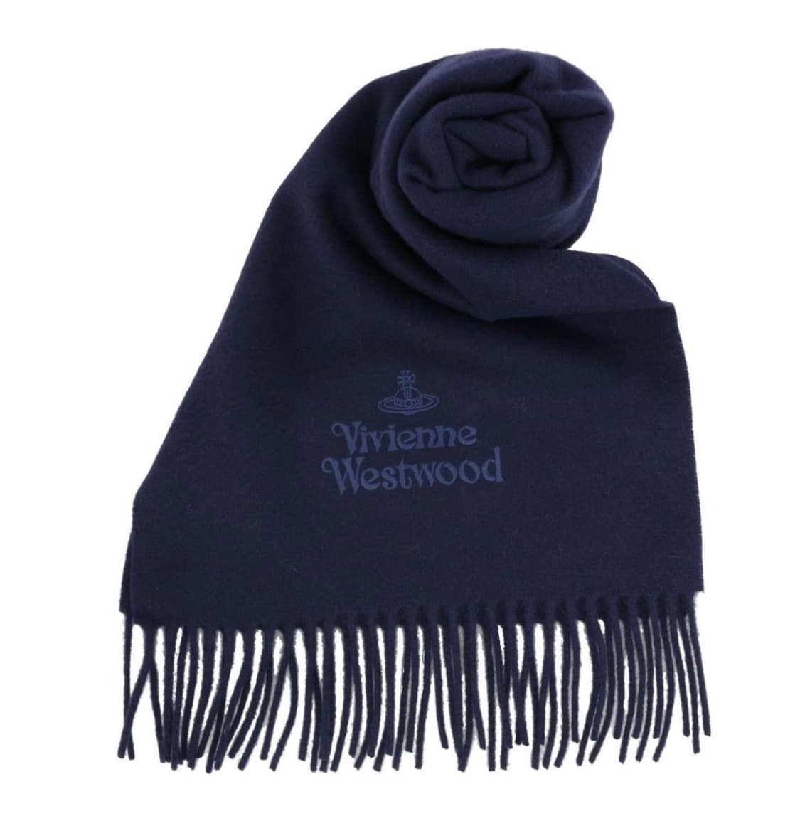 비비안웨스트우드 목도리 네이비 상품이미지1