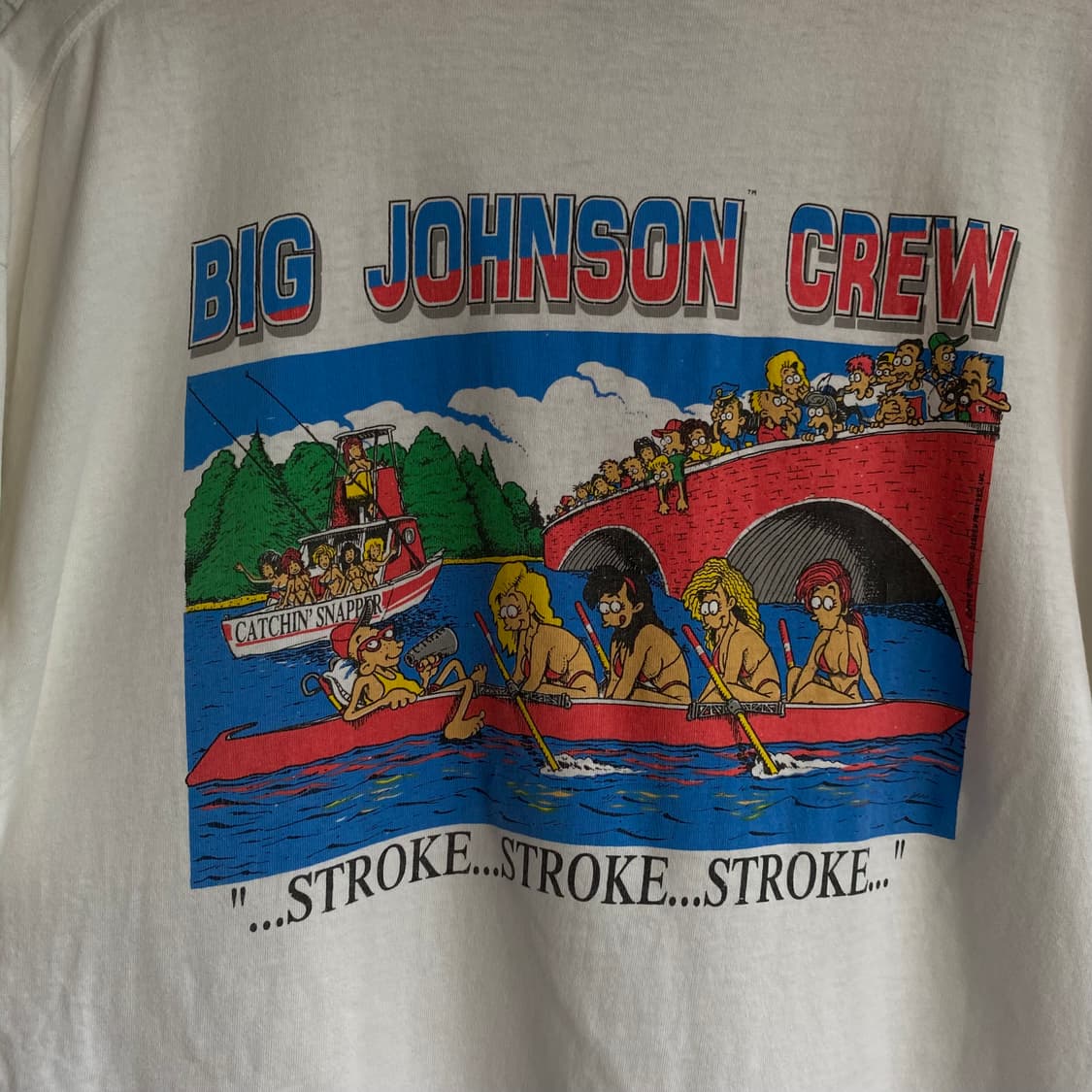 🌊92년 BIG JOHNSON 싱글스티치 티셔츠 상품이미지7