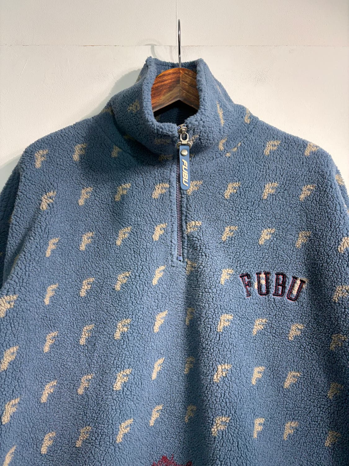 FUBU 후부 노르딕 패턴 플리스 후리스 105 상품이미지5