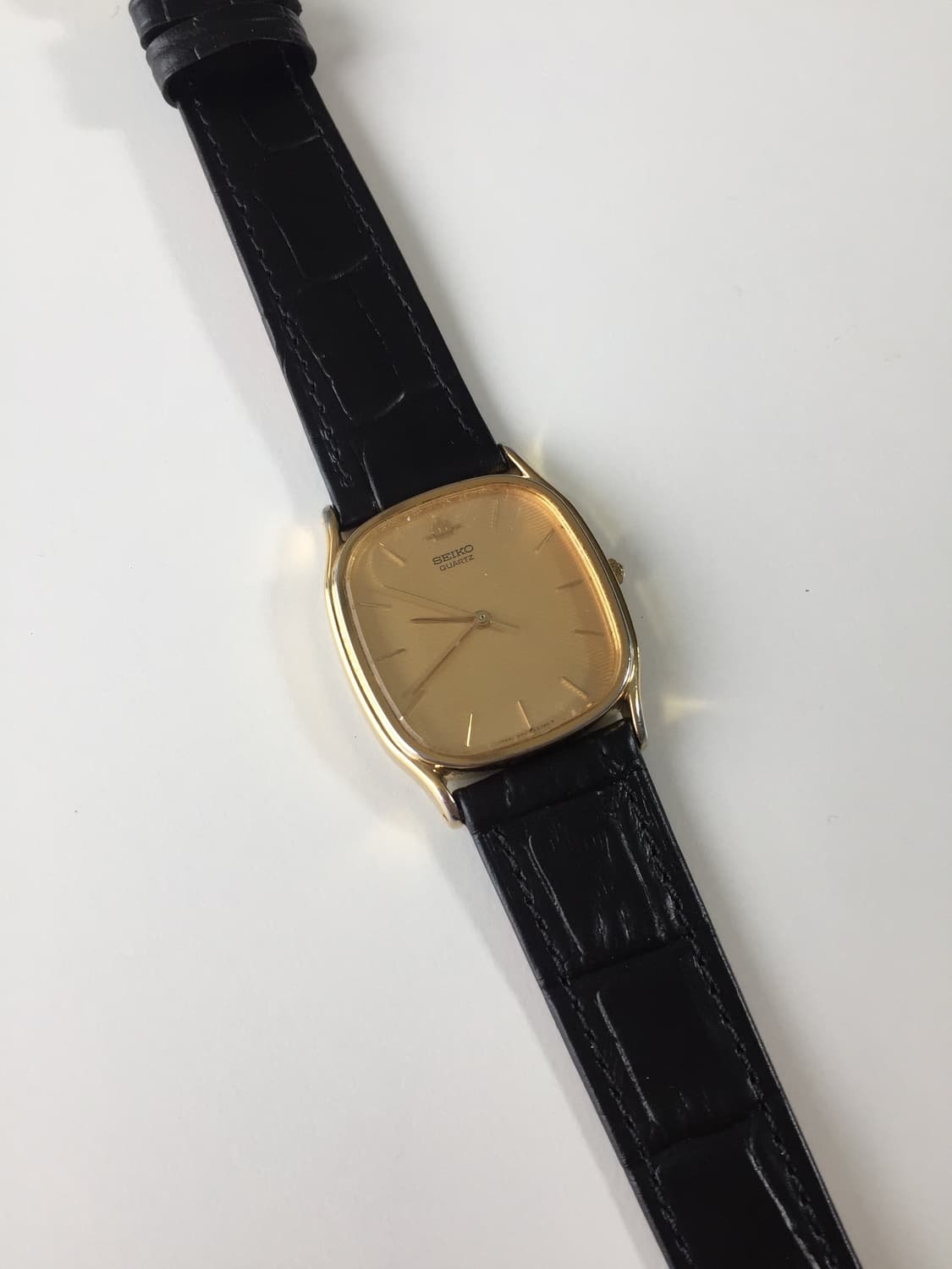 90s seiko gold 3d dial quartz 상품이미지10