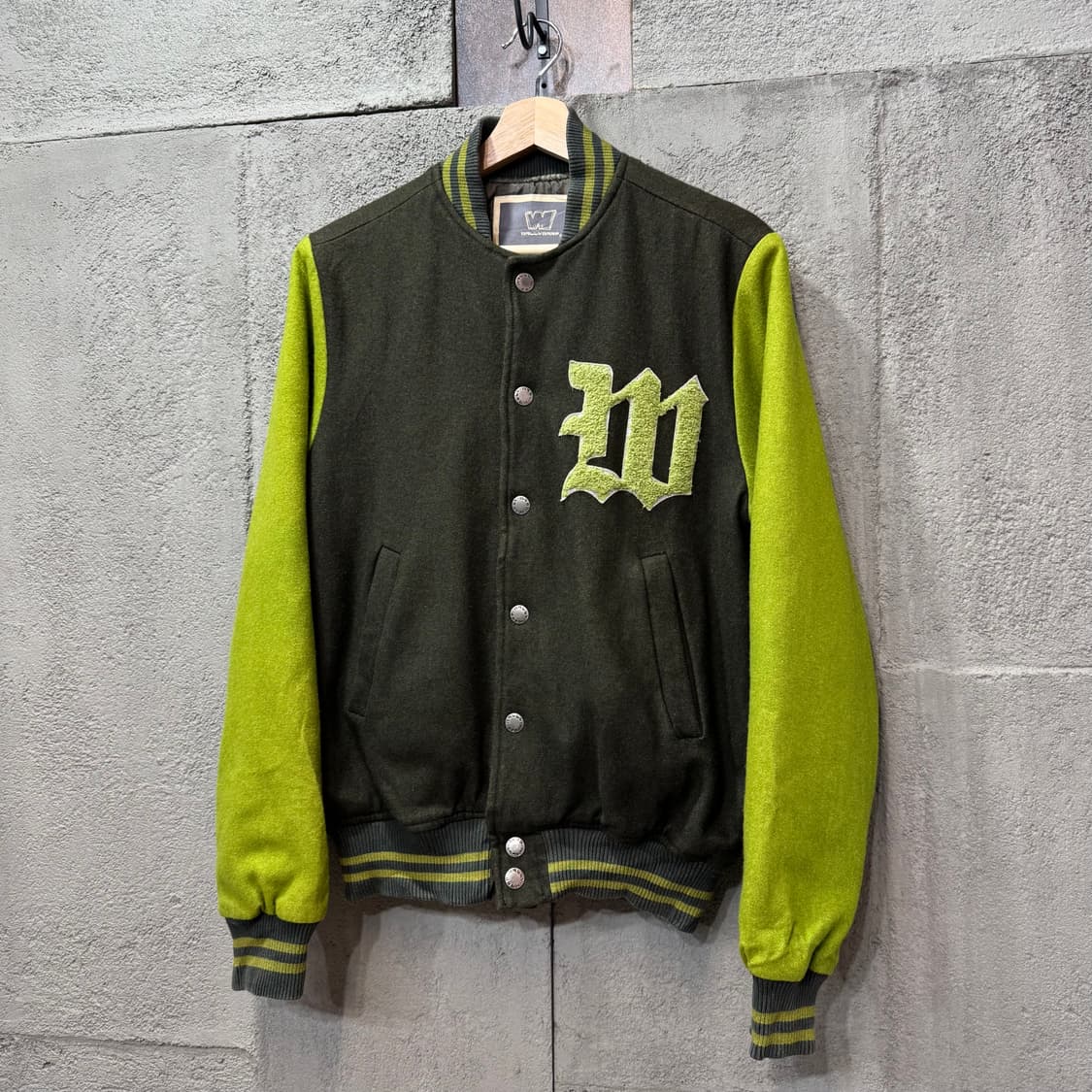 00s Wally Warp 제팬 울 바시티 자켓 (M)  상품이미지2