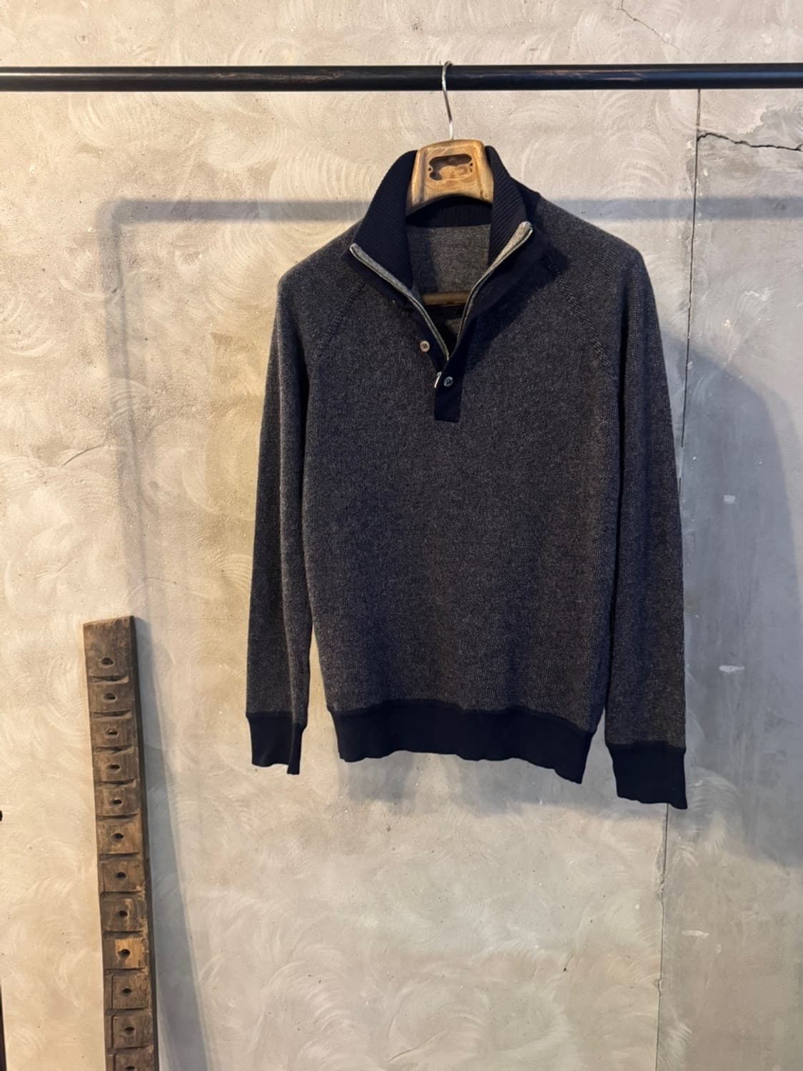 에르메네질도 제냐 짚업 니트 100 상품이미지1