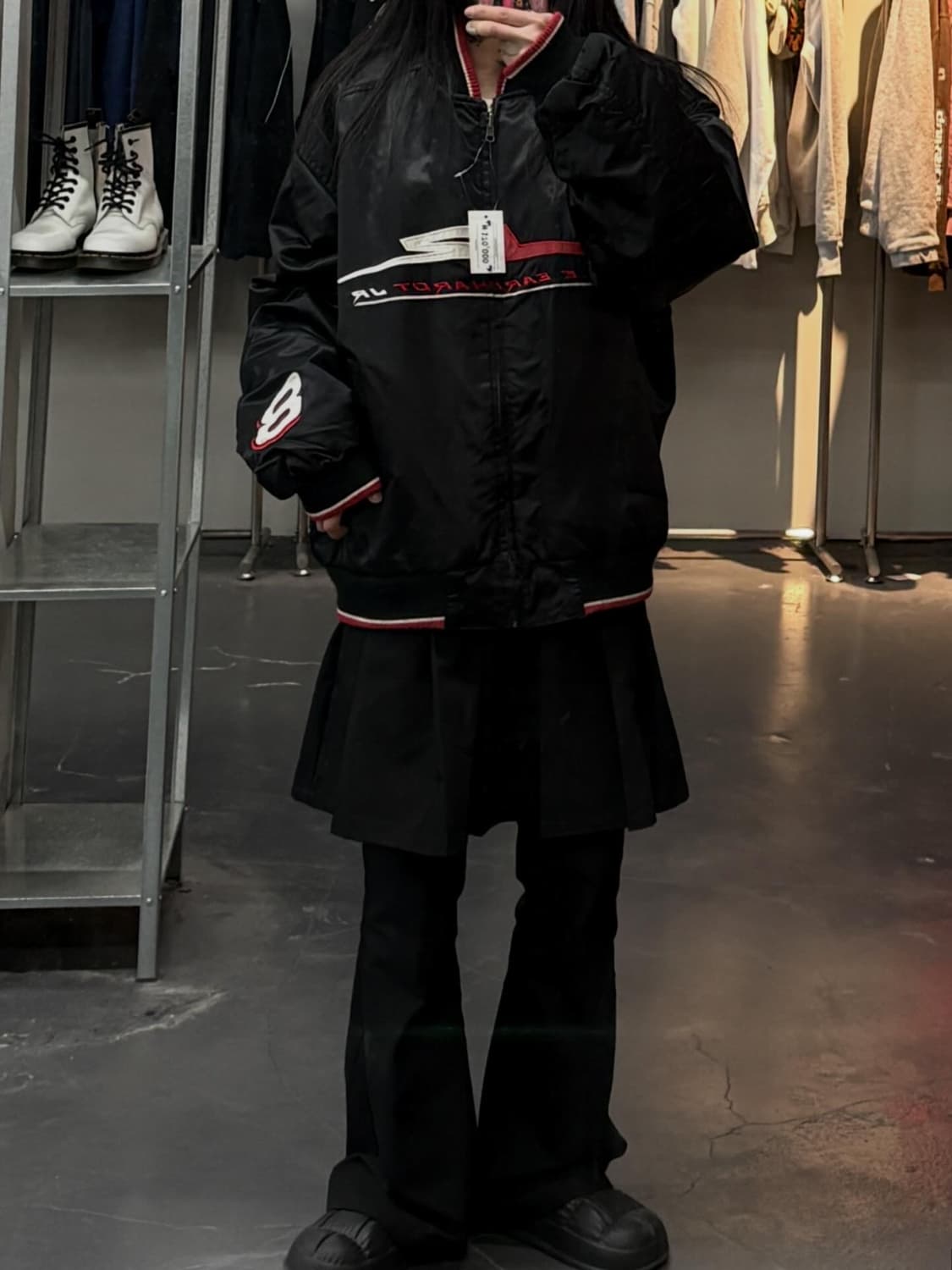 Hase 버드와이져 레더 리버시블 레이싱자켓 A3627 상품이미지1