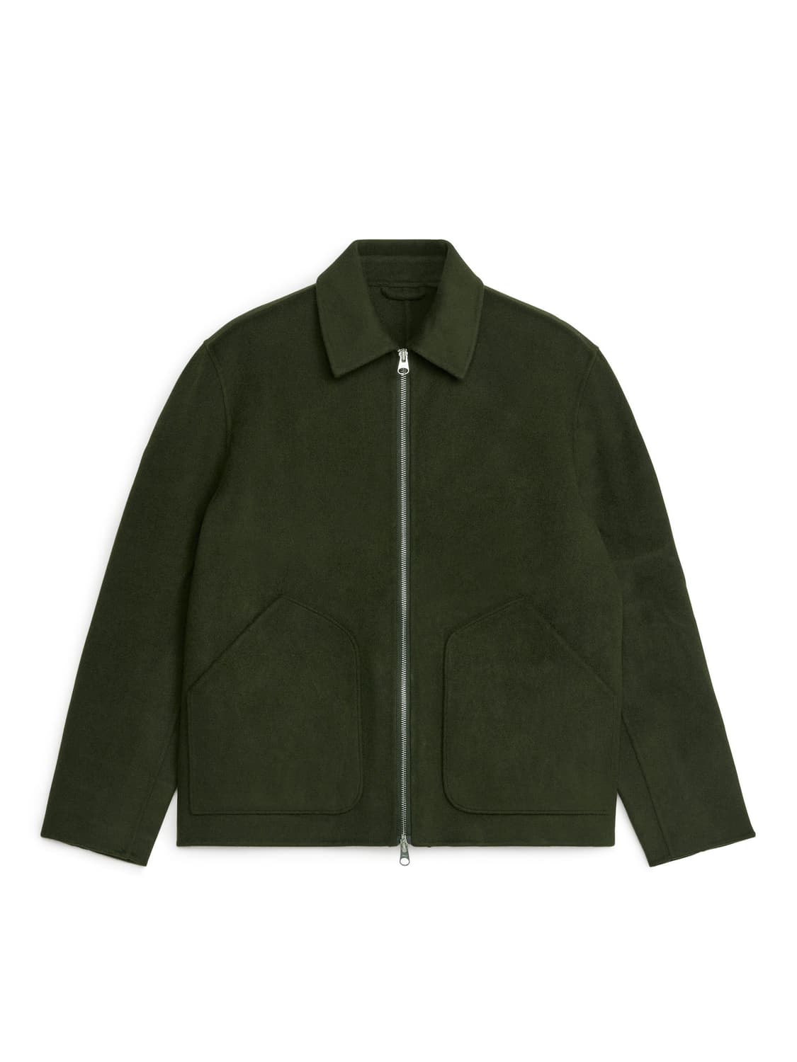 [아르켓] 쇼트 더블페이스 울 자켓 상품이미지5