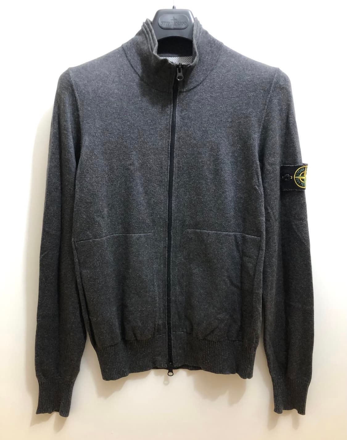 Stone Island knit neck zip-up 상품이미지3