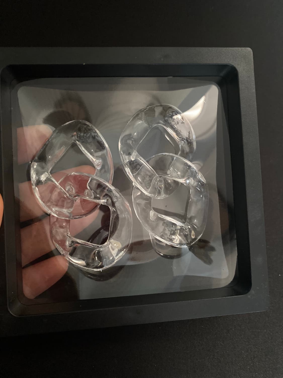 투명 체인 귀걸이 상품이미지5