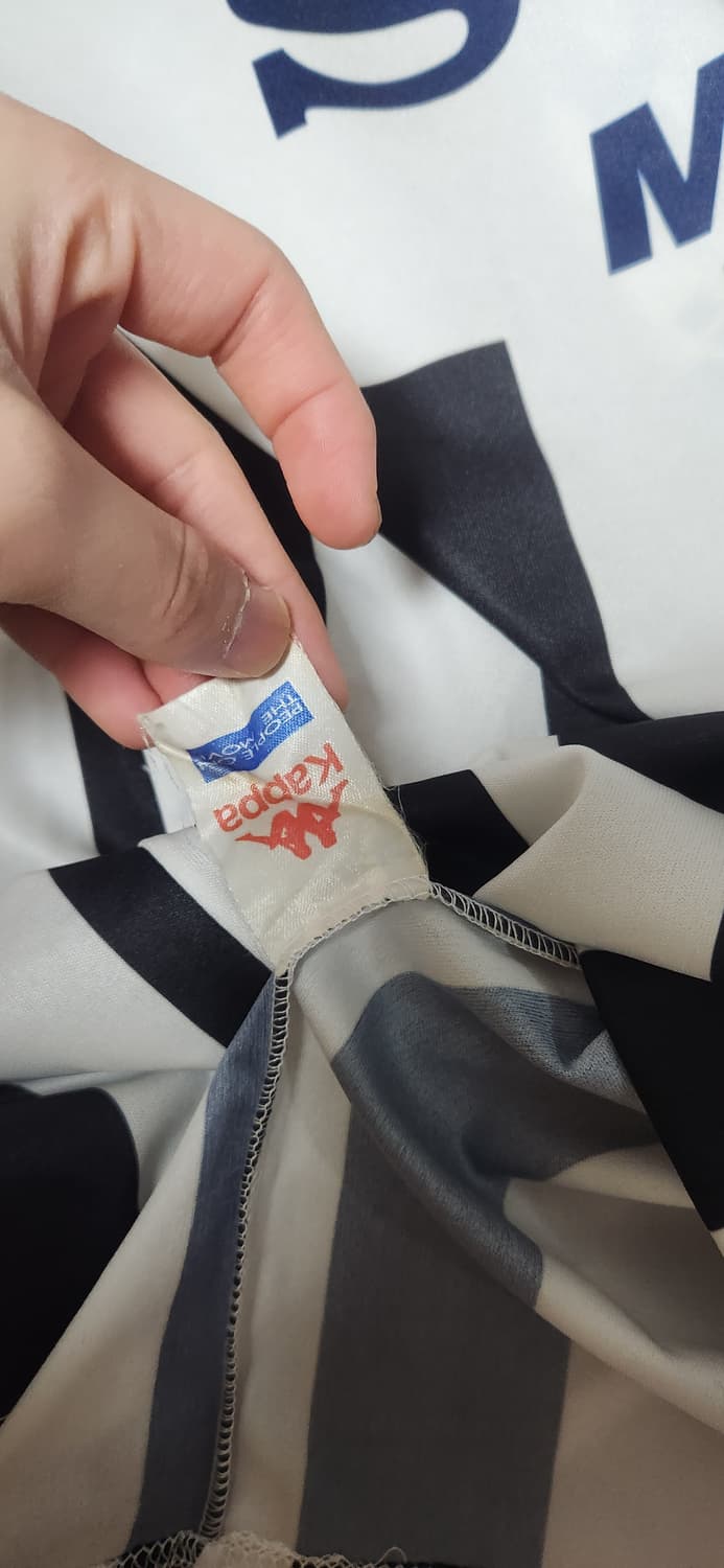 96-97 유벤투스 홈 카파 유니폼 반팔 상품이미지5